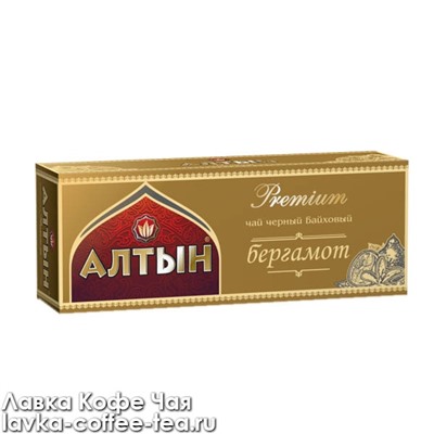 чай Алтын Premium "Бергамот" 2г*25 пак.