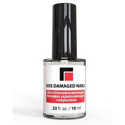 Milv, SOS Damaged Nails - восстанавливающее базовое укрепляющее покрытие, 10 мл