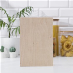 Доска разделочная деревянная, 28×19×0,5 см