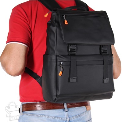 Рюкзак мужской текстильный 5312S black  S-Style