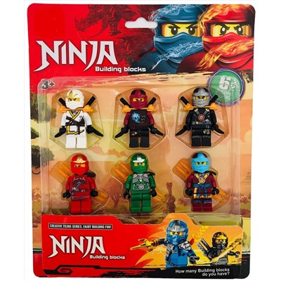 Набор фигурок " Ninjago "  6 шт