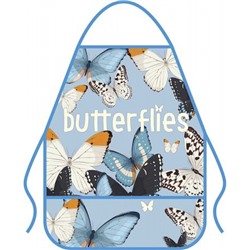 Фартук для уроков труда 49х39 см ФДТ-3 "BUTTERFLIES" с карманом Пчелка