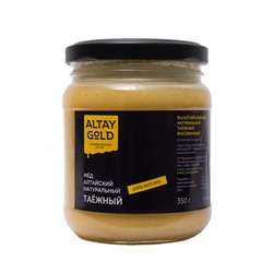 Мёд классический Таежный, 350 г, Altay GOLD