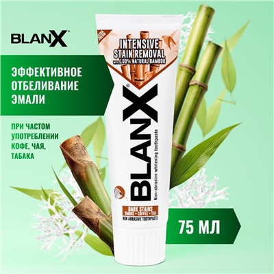 Blanx Intensive Stain Removal / Бланкс Интенсивное удаление пятен зубная паста 75 мл (ТУБА)