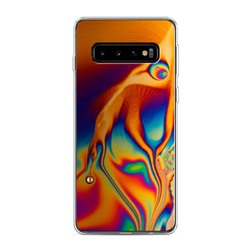 Силиконовый чехол Абстракция 13 на Samsung Galaxy S10