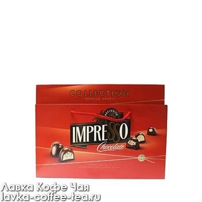 набор конфет "IMPRESSO" красный 424 г.