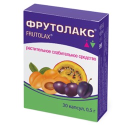 Фрутолакс, капсулы 500 мг., 30 шт, ООО "ВИС"