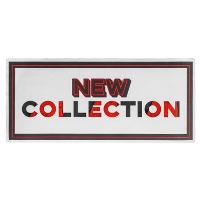 Наклейки для витрин New collection , 60 х 80 см