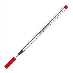 Ручка капиллярная "Fine Writer 045" 0.8мм красная 7123 Luxor