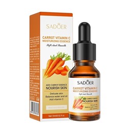 Многофункциональная сыворотка для лица с маслом семян моркови SADOER 15мл.