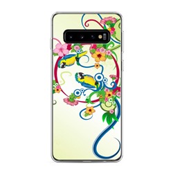 Силиконовый чехол Гавайи 3 на Samsung Galaxy S10