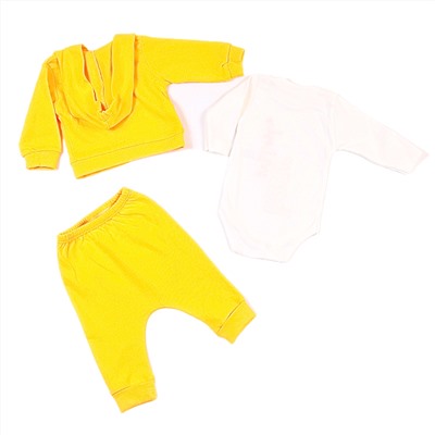 Комплект для новорожденного Н-1809 желт, Замеры моделей: