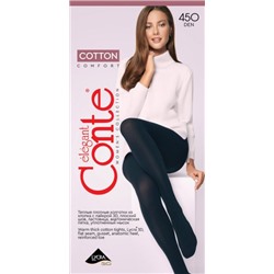 Колготки теплые, Conte, Cotton 450 XL оптом
