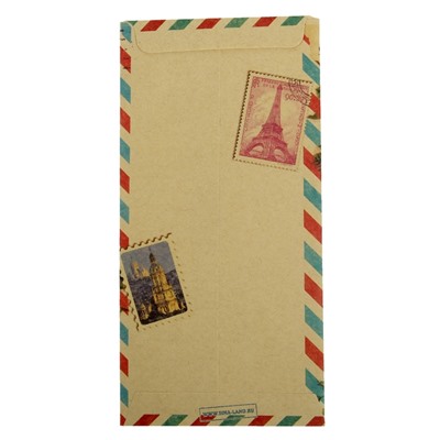 Конверт подарочный «Париж, я люблю тебя», 17,6 × 8,8 см