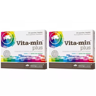 Биологически активная добавка Vita-Min Plus, 1043 мг, №30 х 2 шт