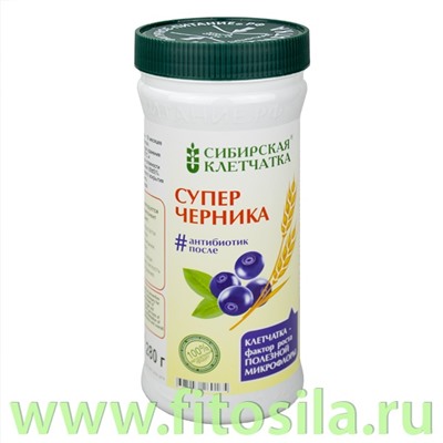 Сибирская клетчатка "Суперчерника", 280 г.