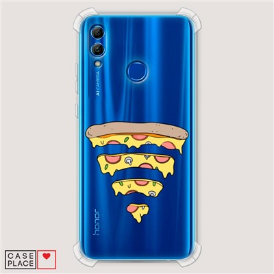 Противоударный силиконовый чехол Pizza wi-fi на Honor 10 Lite