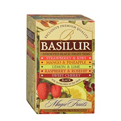 чай Basilur Волшебные фрукты ассорти 2г.*20пак.+5пак.