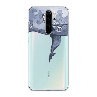 Силиконовый чехол Два измерения на Xiaomi Redmi Note 8 Pro