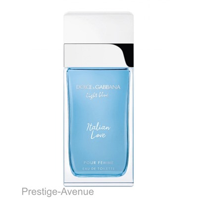 Дольче & Габбана Light Blue Italian Love edt pour femme 100ml