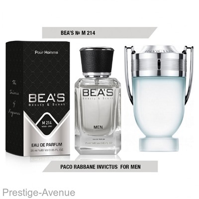 Парфюм Beas Paco Rabanne Invictus 25 ml арт. M 214