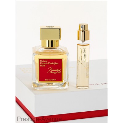 Парфюмированный набор A Plus Maison Francis Kurkdjian "Baccarat Rouge 540" edp unisex 70 ml + тестер 11 ml