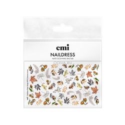 EMI, Naildress Slider Design - слайдер-дизайн №92 (Осенние листья)