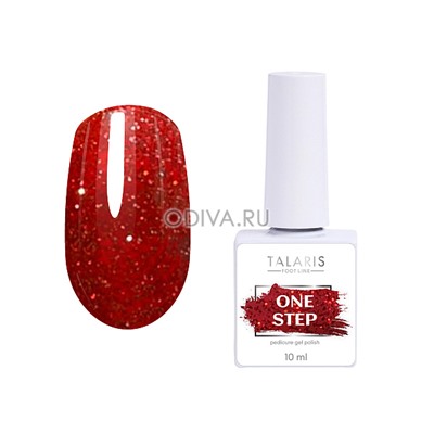 RuNail, ONE STEP Pedicure gel polish - гель-лак однофазный №7199, 10 мл