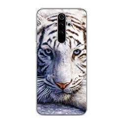 Силиконовый чехол Бенгальский тигр на Xiaomi Redmi Note 8 Pro