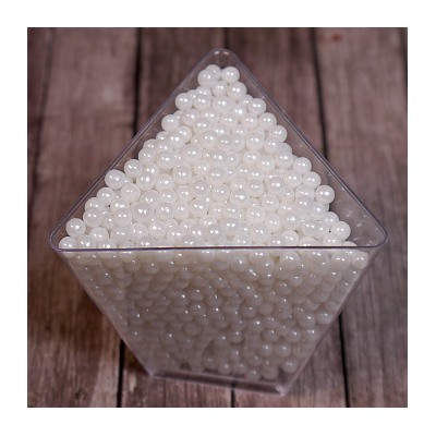 Сахарные шарики белые перламутровые 4 мм, 50 гр