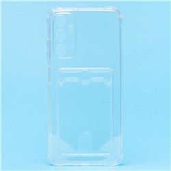 Чехол-накладка - SC276 с картхолдером для "Samsung SM-A057 Galaxy A05s" (transparent)