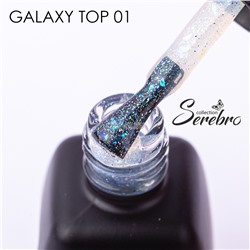 Serebro, Galaxy top - декоративный топ с кусочками разноразмерной слюды №1 (без л/с), 11 мл