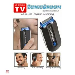 Триммер для бороды и тела Sonic Groom 5 насадок