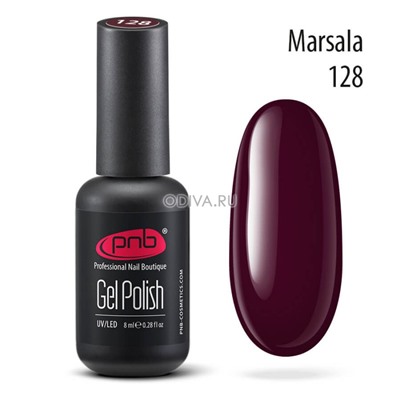 PNB, Gel nail polish - гель-лак №128, 8 мл