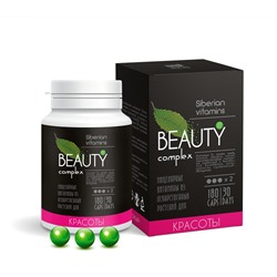 BEAUTYcomplex, мицелярный витаминный комплекс для красоты, 180 капс., Сиб-КруК