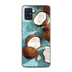 Силиконовый чехол Разбитые кокосы на Samsung Galaxy A51