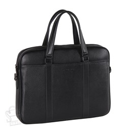Портфель мужской кожаный 80141-5КH black Heanbag