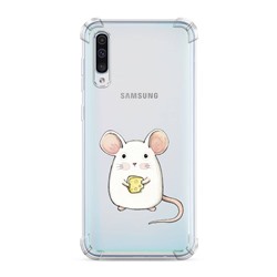 Противоударный силиконовый чехол Мышка на Samsung Galaxy A50