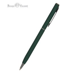 Ручка автоматическая шариковая 0.7мм "PALERMO" синяя (зеленый металлический корпус) 20-0250/03 Bruno Visconti