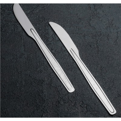 Нож столовый «Силуэт» (М3) упрощённой обработки