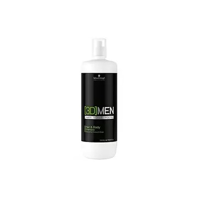 Schwarzkopf [3D]Mension Hair & Body Shampoo - Шампунь для волос и тела 1000 мл