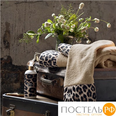 T1210T10253118 Полотенце Tivolyo Home LEOPARD горчичный 75X150