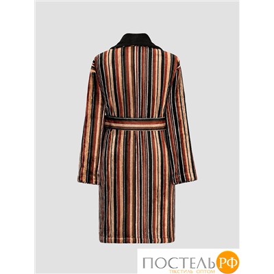 TOGAS ЭРВЕ корич-черн Халат L-XL(50), 1 пр., 75% хлопок/25% модал, 450 г/м2