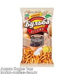 соломка картофельная "Бульба stiicks" со вкусом перца и соли 75 г. Белпродукт