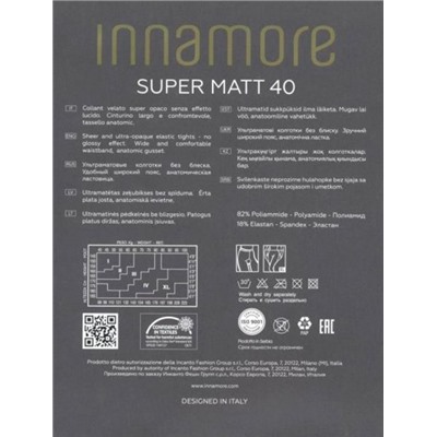 Колготки классические, Innamore, Super Matt 40 оптом