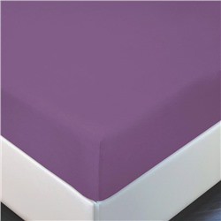 Простыня на резинке трикотажная 200х200 / Violet (фиолетовый)