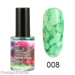 Акварельный гель OU Nail Aquarelle collection арт. 008