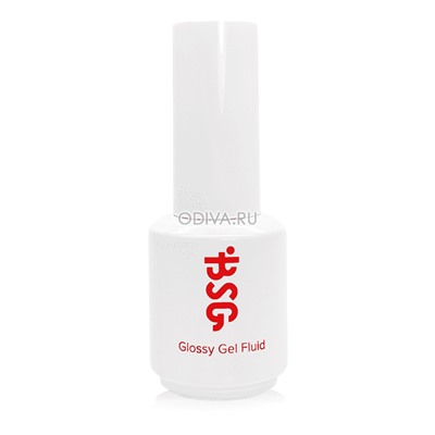 BSG, Glossy Gel Fluid - базовый гель для проблемных ногтей, 20 мл