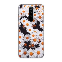 Силиконовый чехол Ромашковое поле на Xiaomi Redmi Note 8 Pro