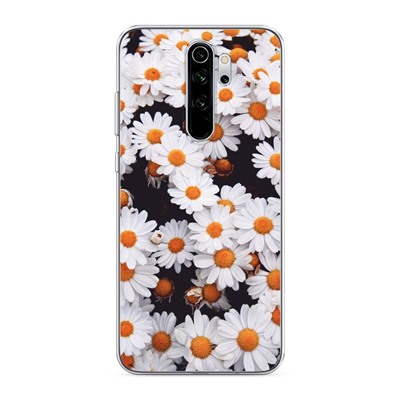 Силиконовый чехол Ромашковое поле на Xiaomi Redmi Note 8 Pro